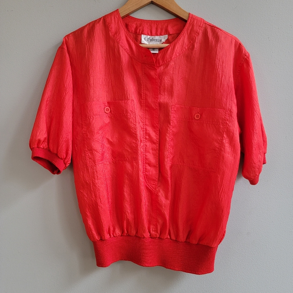 Vibrant Vintage Blouse